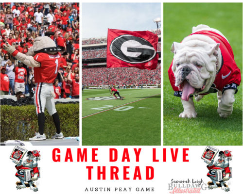 Game Day Live Thread Austin Peay Edition Photos By Bulldawg Illustrated